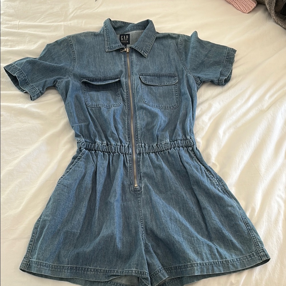 GAP Denim Romper